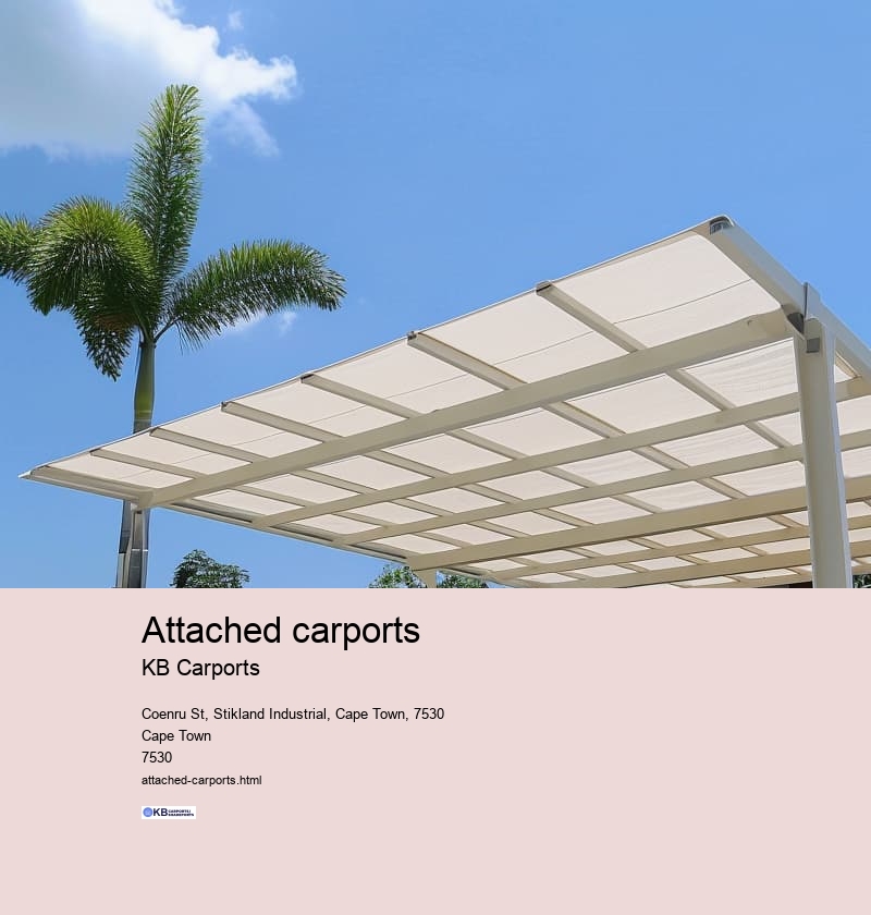 Attached carports