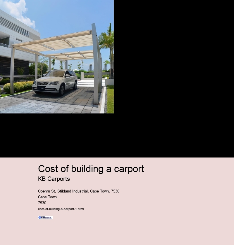 Cost of building a carport