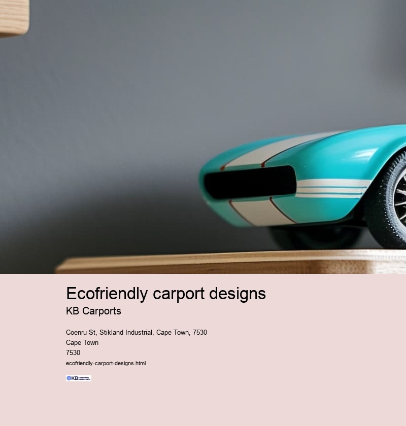 Ecofriendly carport designs